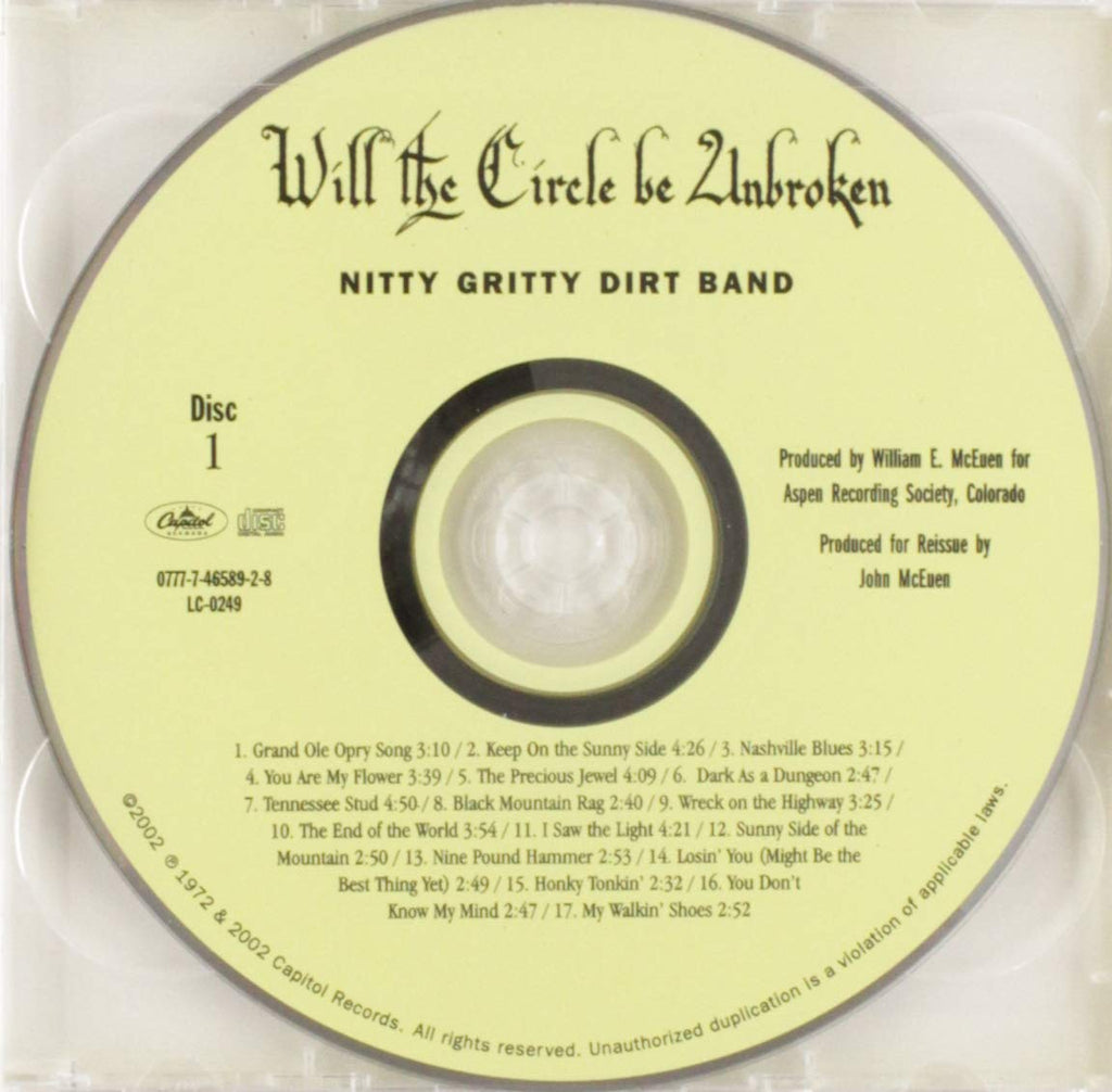 Will the Circle Be Unbroken (30th Anniversary Edition) [Audio CD]